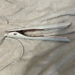 T3 Smooth ID Touch 1” White and Rose Gold Hair Straightener